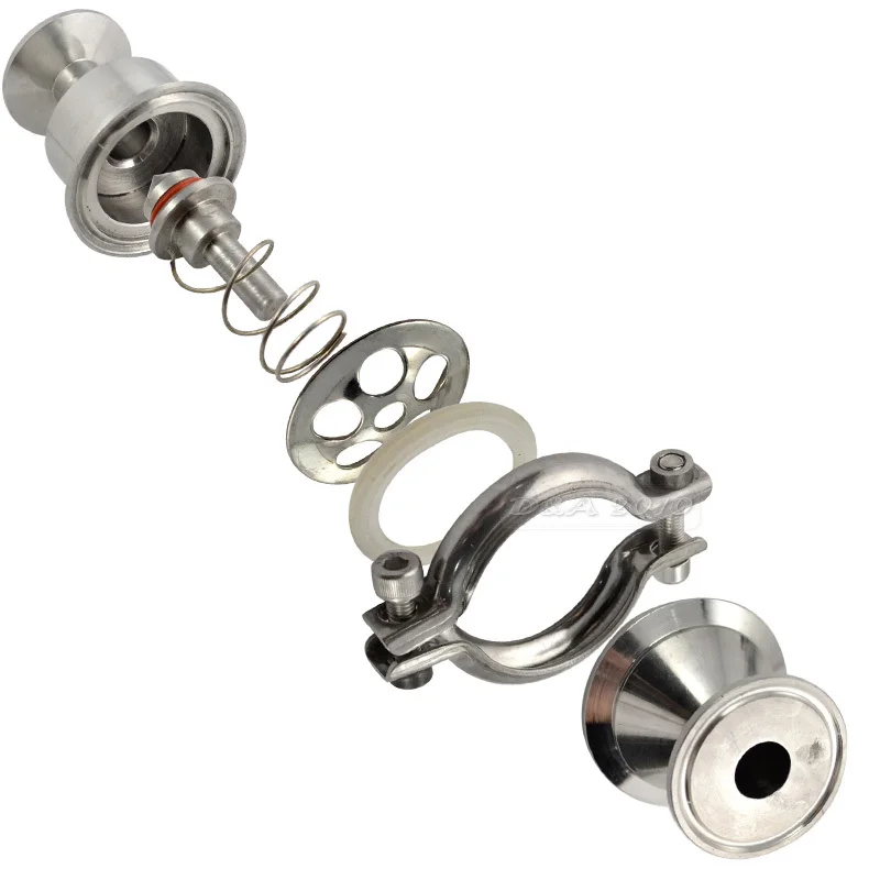 MEGAIRON 1-1/2 &quot38 мм OD санитарно обратный клапан Tri Зажим Тип Нержавеющая сталь SS316