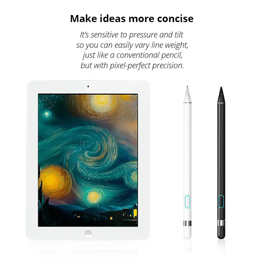 Сенсорный карандаш WIWU для планшета iPad Pro 9 7 10 5 12 дюйма высокоточный стилус Apple