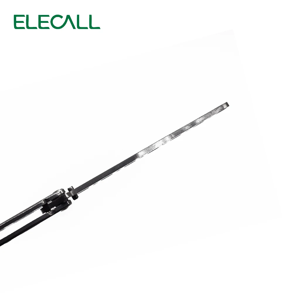 ELECALL butterfly Knife butterfly trainer balisong training tool folding knife self defense knife white not sharpened