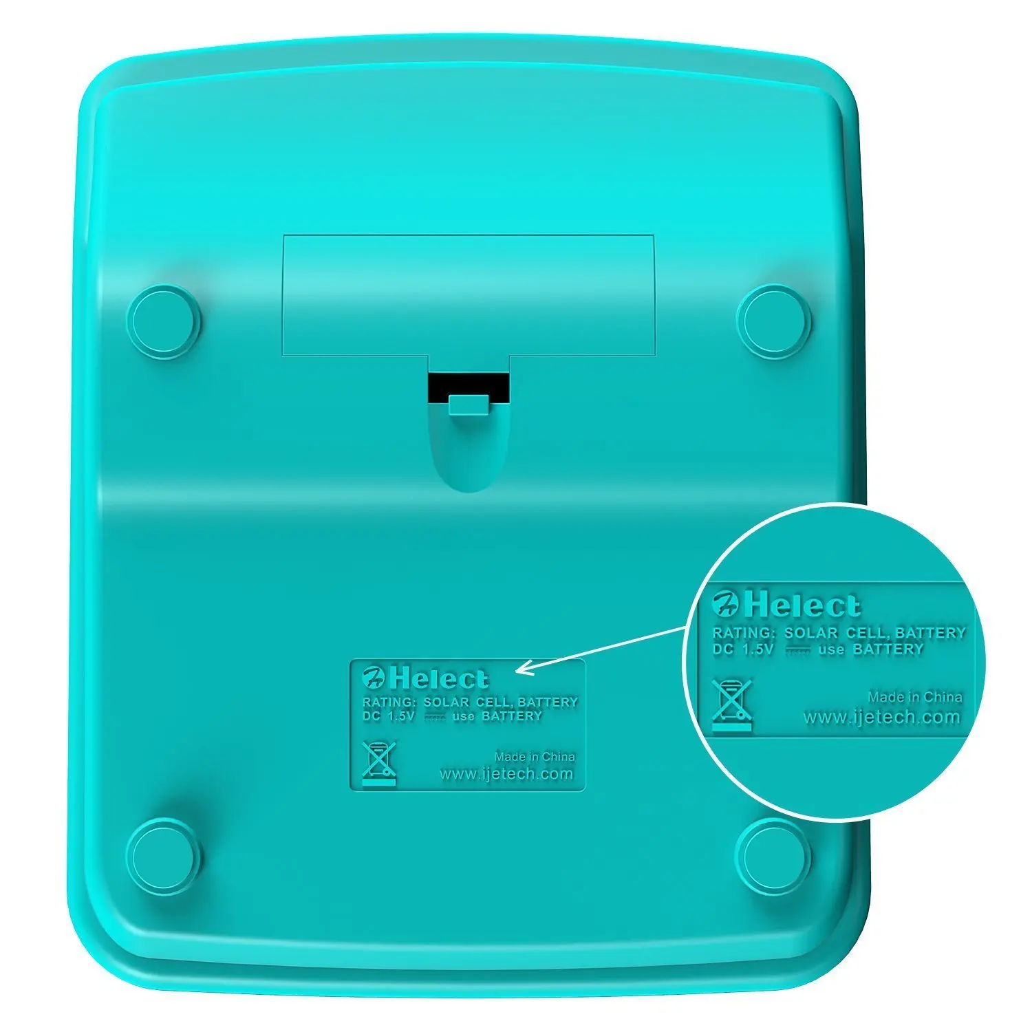 Калькулятор Helect стандартная функция Настольный солнечный калькулятор синий|solar