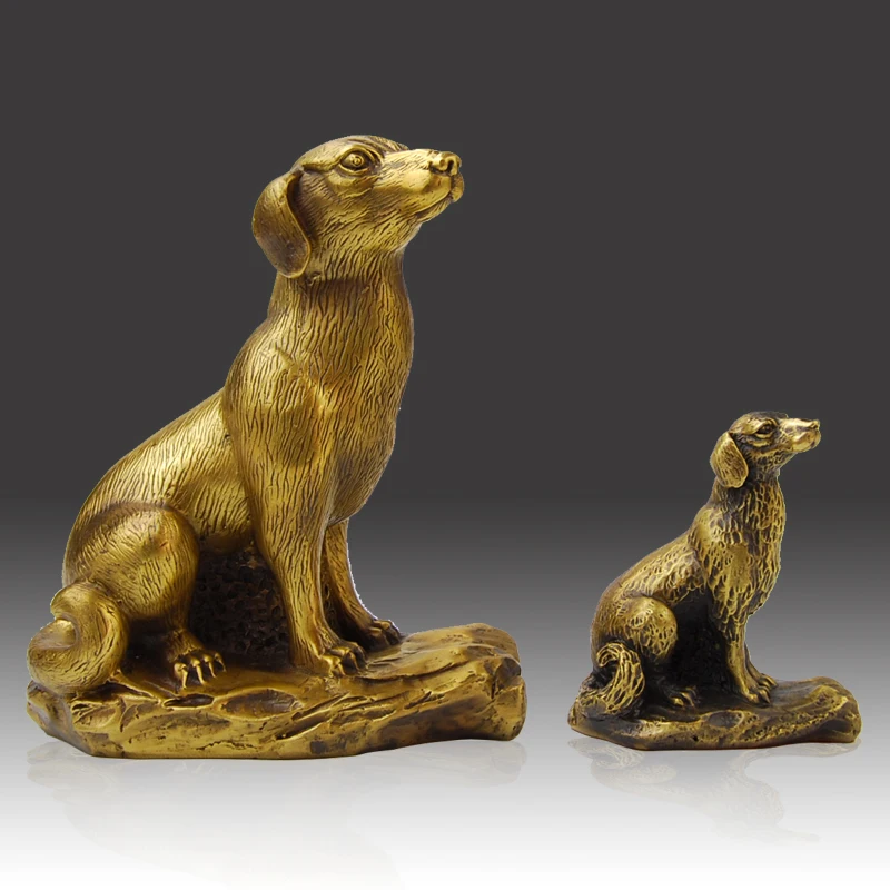 The living room of Tongling copper crafts lucky town house office decoration Feng Shui Zodiac dog | Дом и сад
