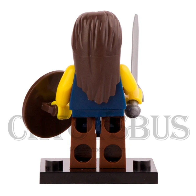 Одна распродажа 6 моделей миньфиг 8827 стрелок шотландский воин Braveheart Rob Roy minifig