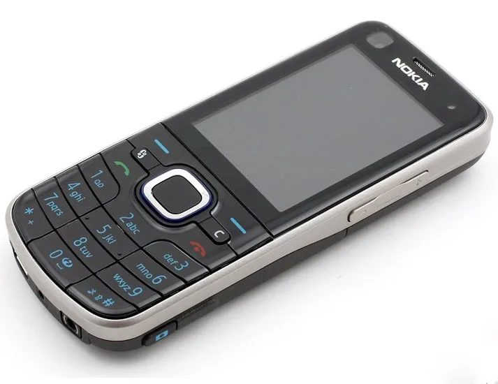 Оригинальный мобильный телефон Nokia 6220 Classic Мобильный 3G 5MP камера 6220c Бесплатная