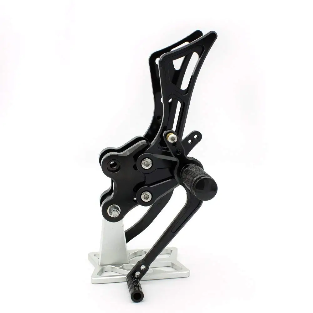 CNC Motorcycle Adjustable Rearset Foot Pegs For Yamaha FZS1000 Fazer FZ8 FAZER8 FZ8-N/S 2001-2005 Rests Footpegs Footrests | Автомобили и