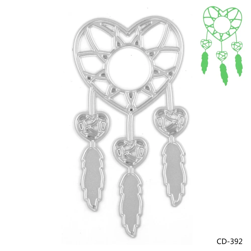 

AZSG Dreamcatcher Design Cutting Dies for DIY Scrapbooking Birthday Photo Album Decorative Embossing DIY Paper Cards