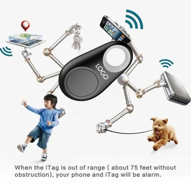 Smart Anti Lost Theft устройства сигнализации удаленного gps трекер ребенка Pet сумка