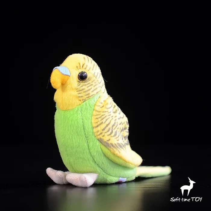 Маленькая попугай кукла высокое качество бренд подарок budgerigar моделирование