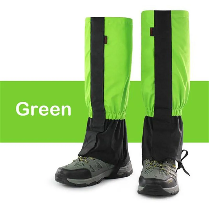 1 пара унисекс водонепроницаемые леггинсы гетры для кемпинга пешего туризма