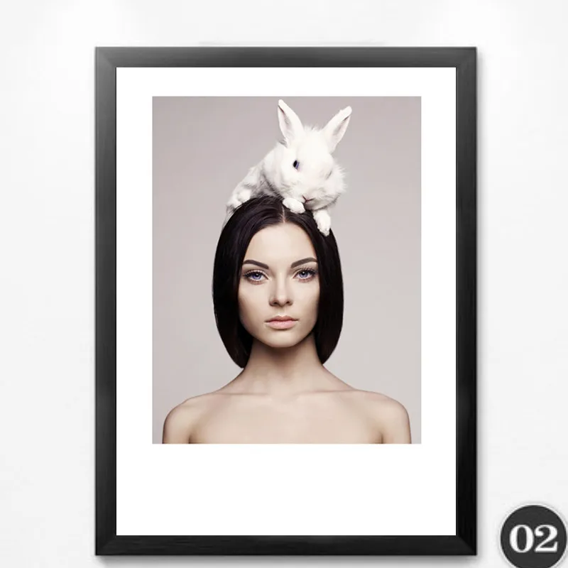 Fashion Beauty Makeup Girls Canvas Painting Modern Home Decoration Wall Art Picture For Living Room Posters And Prints No Framed | Дом и сад