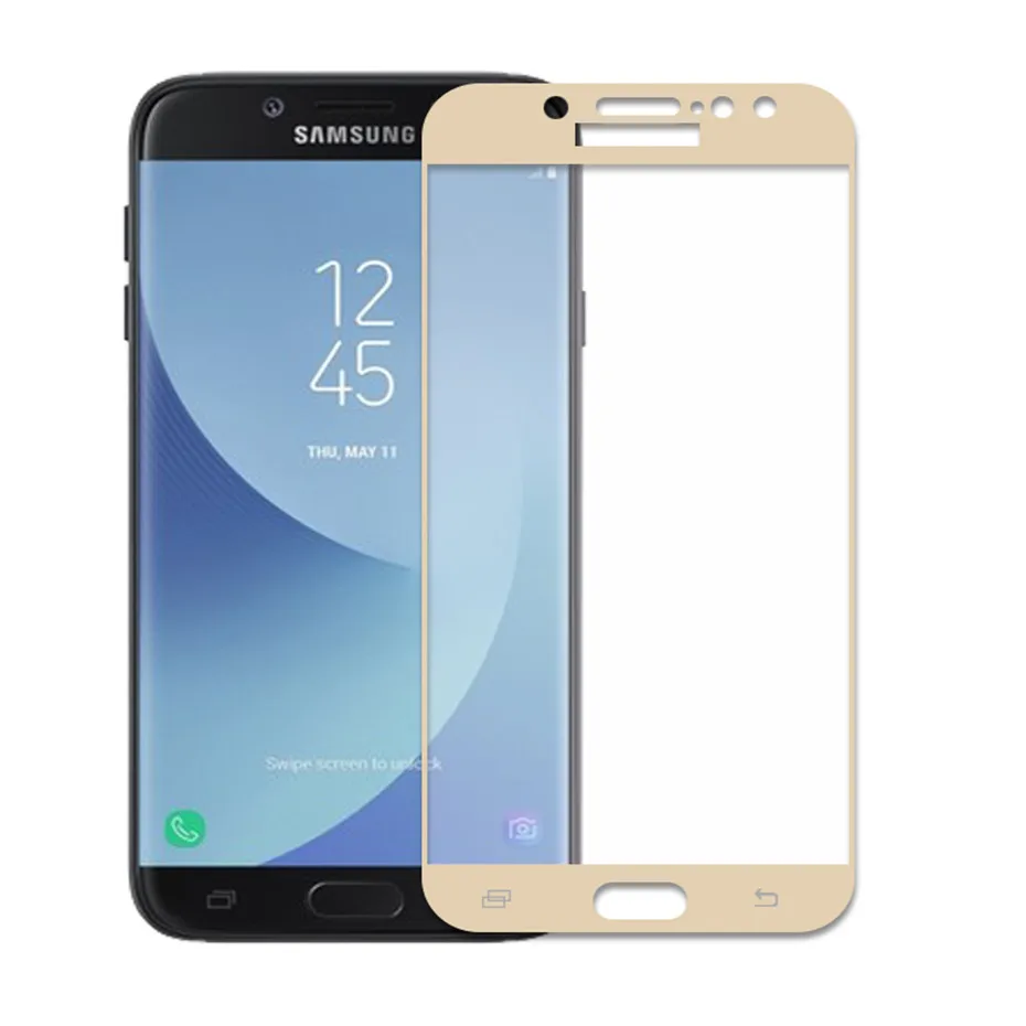 2 шт. полное покрытие защитной Стекло для samsung Galaxy J2 J5 J7 премьер A5 A3 A7 2017 A310 A510 A320 a520