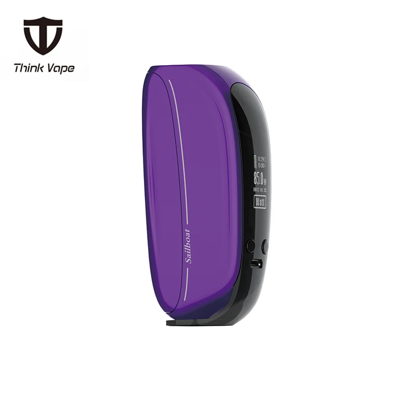 Новейший Thinkvape Sailboat контроль температуры 85 Вт коробка Mod Think Vape Bypass mod 510 нить