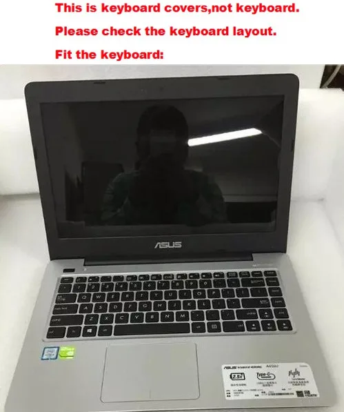 Прозрачный чехол из ТПУ для ASUS A456U X456UJ X456 A456 S46C A46C K46C X402 U46 N46 E402 E402MA E402SA|keyboard guard|keyboard