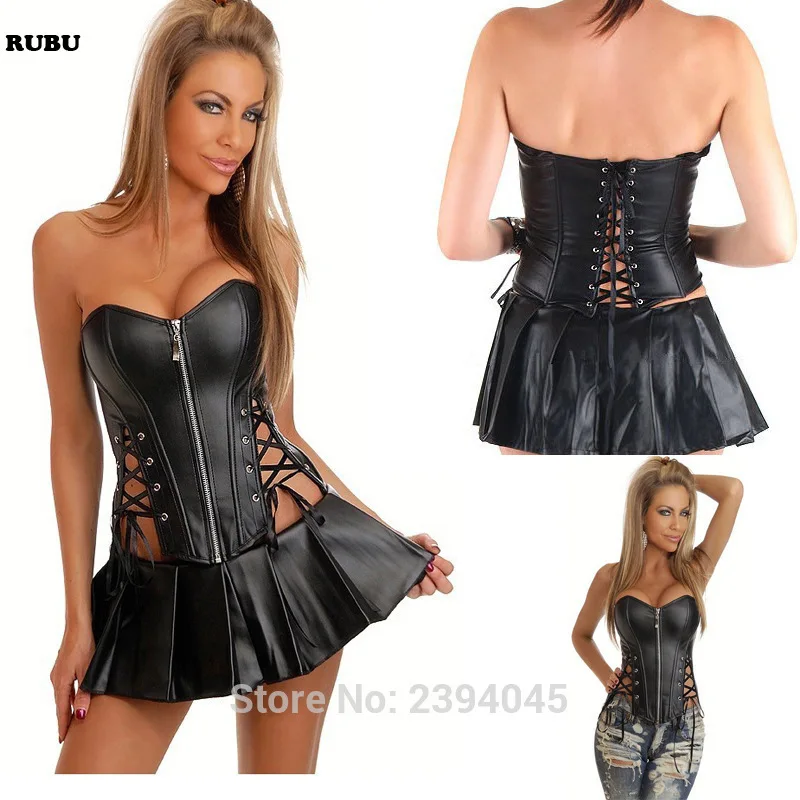 Новинка 2016 женские сексуальные корсеты и бюстье на талии для женщин черная