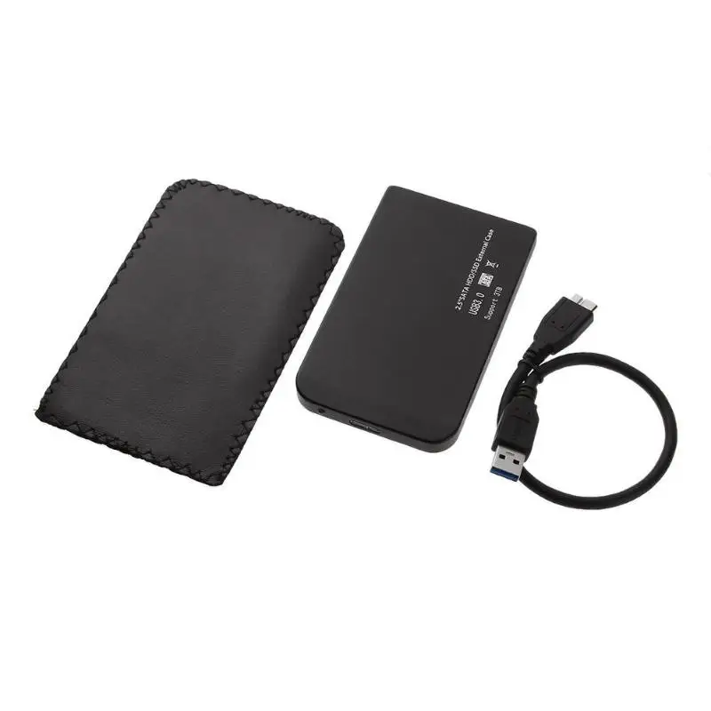 2.5 inch USB 3.0 Ultra Thin SATA SSD HDD Hard Drive Dock Enclosure Case 5Gbps/s High Speed Mobile Hard Disk Box Enclosure