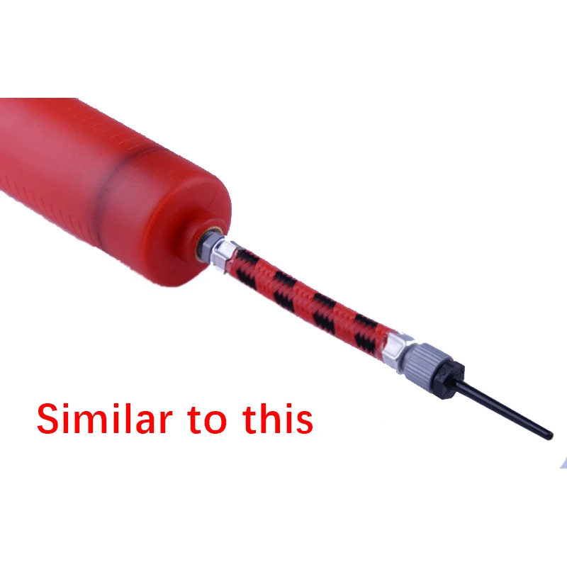 Мяч ручной воздушный насос с иглой надувной клапан Адаптер Набор для