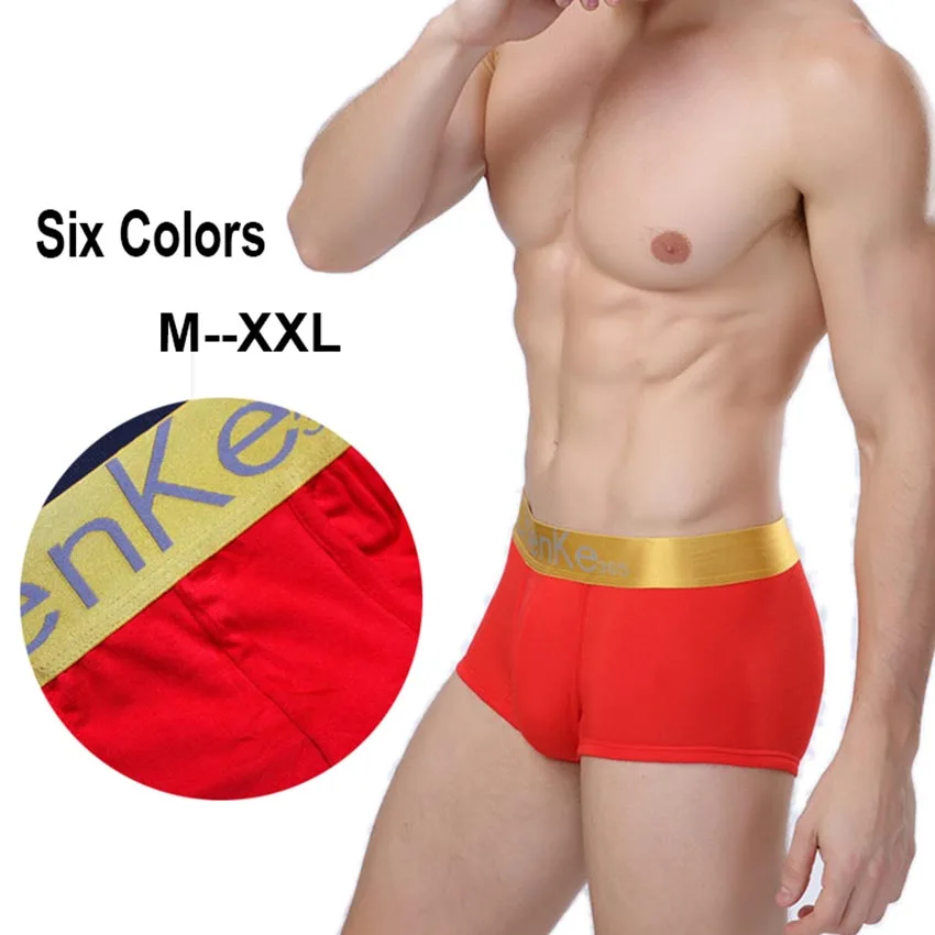 Высокое качество мужское нижнее белье мужские сексуальные боксеры u образной