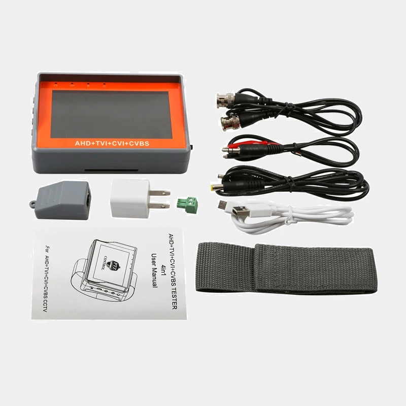 

New 4.3 inch TFT LCD Analog CVBS 1080P AHD CCTV Camera tester monitor for security system camera tester