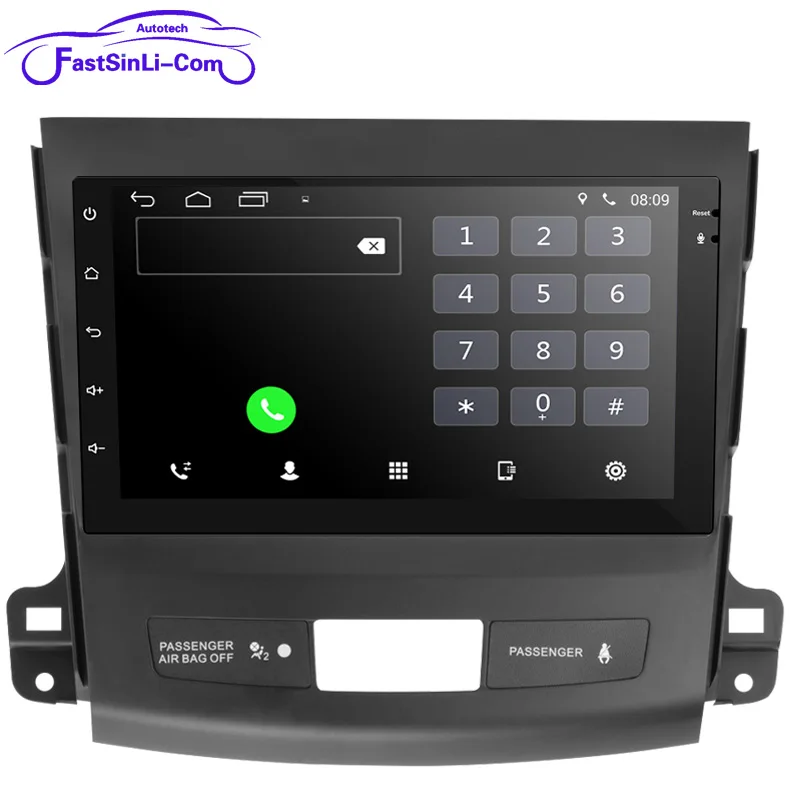 Мультимедийный плеер на Android автомобильный GPS для MITSUBISHI outlander 2006 2011 радио 9