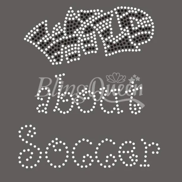 BlingQueen 25 шт./лот корейские горные хрустальные Термотрансферы дикий дизайн