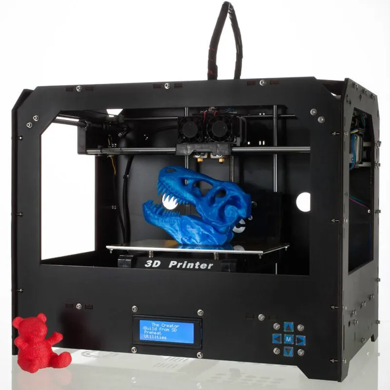 2019 3D принтер с высокой точностью репликатор 4 двойной экструдер FDM|dual extruder|3d printer