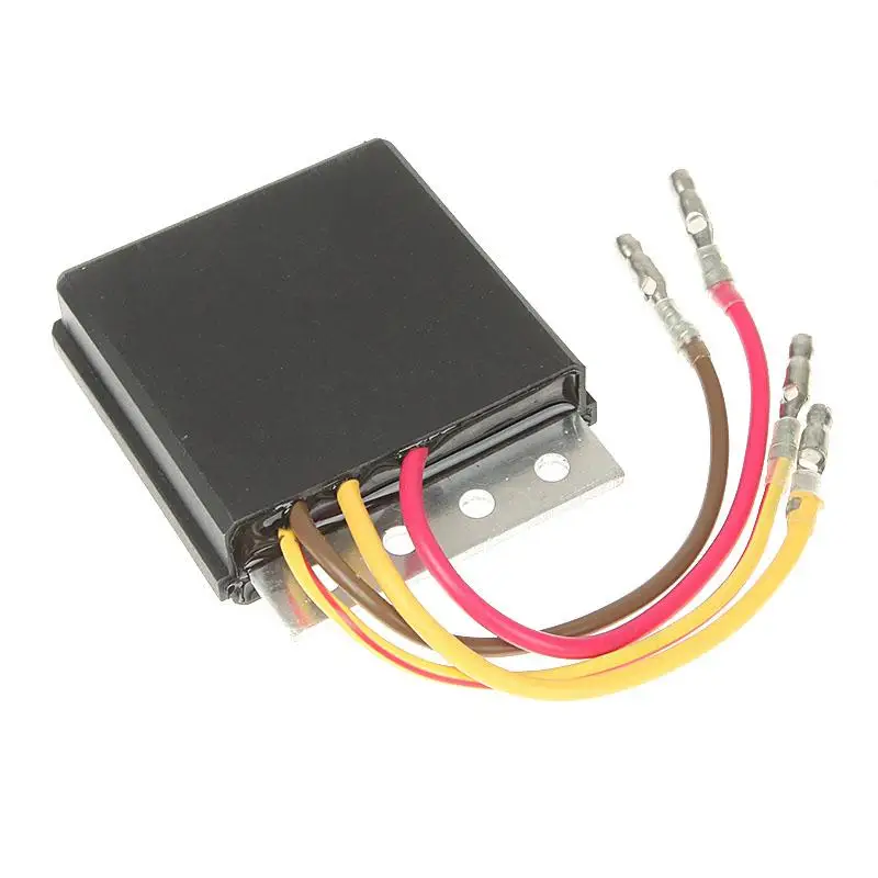 Solid-state Metal Motorcycle Black 12V Voltage Regulator Rectifier Replacement Motorbike 4 Wire Terminals For Polaris | Автомобили и