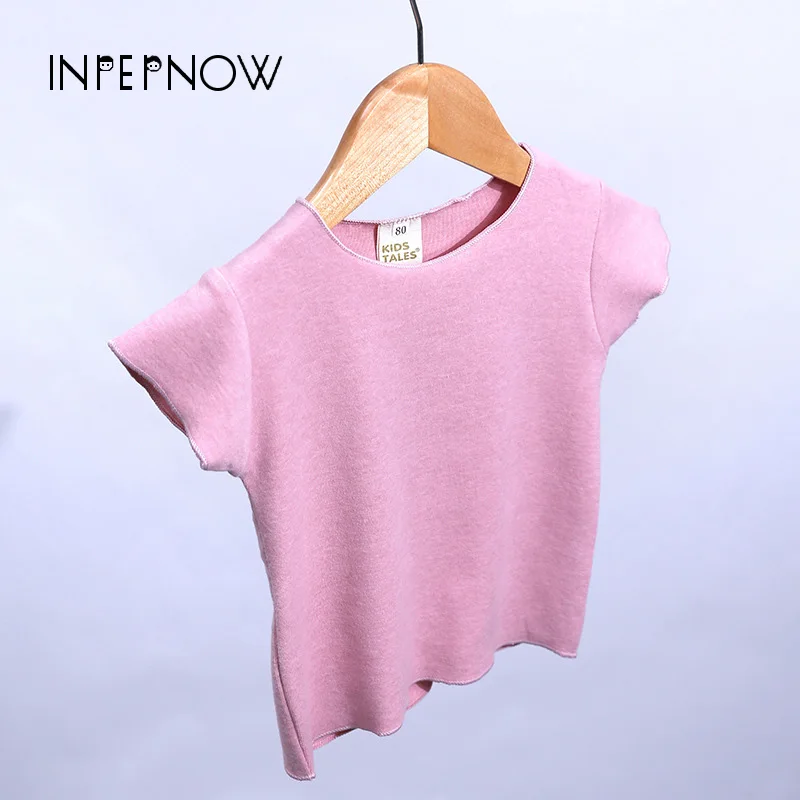 INPEPNOW/футболка для маленьких мальчиков 2019 летняя детская футболка детские