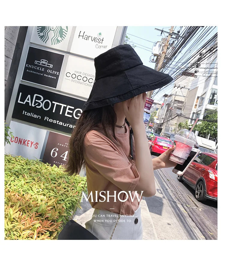 Mishow Женская футболка с короткими рукавами Женская повседневная корейская футболка Топы свободные Базовые топы MX19A3394