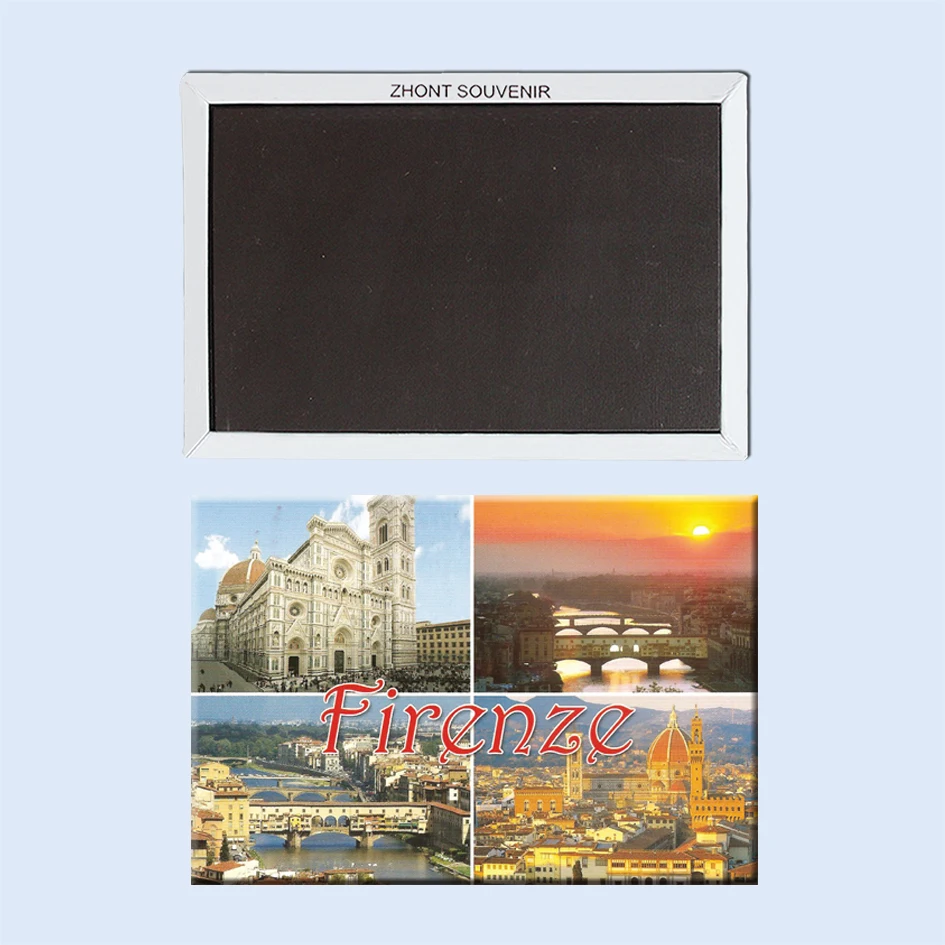 

Rectangle Magnets,Multiple pictures of Firenze Souvenir,Italy Tourist Refrigerator Magnets 21468