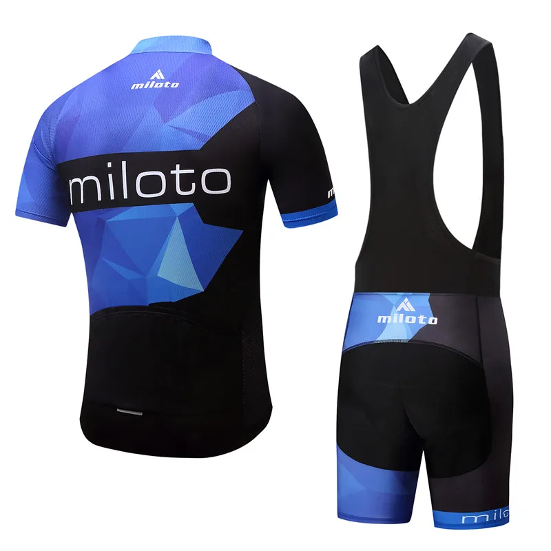 Miloto 2019 Team Cycling Clothing Men Summer Pro Mountain Bike Ropa Ciclismo Road Bicycle Wear Short Jersey Set | Спорт и