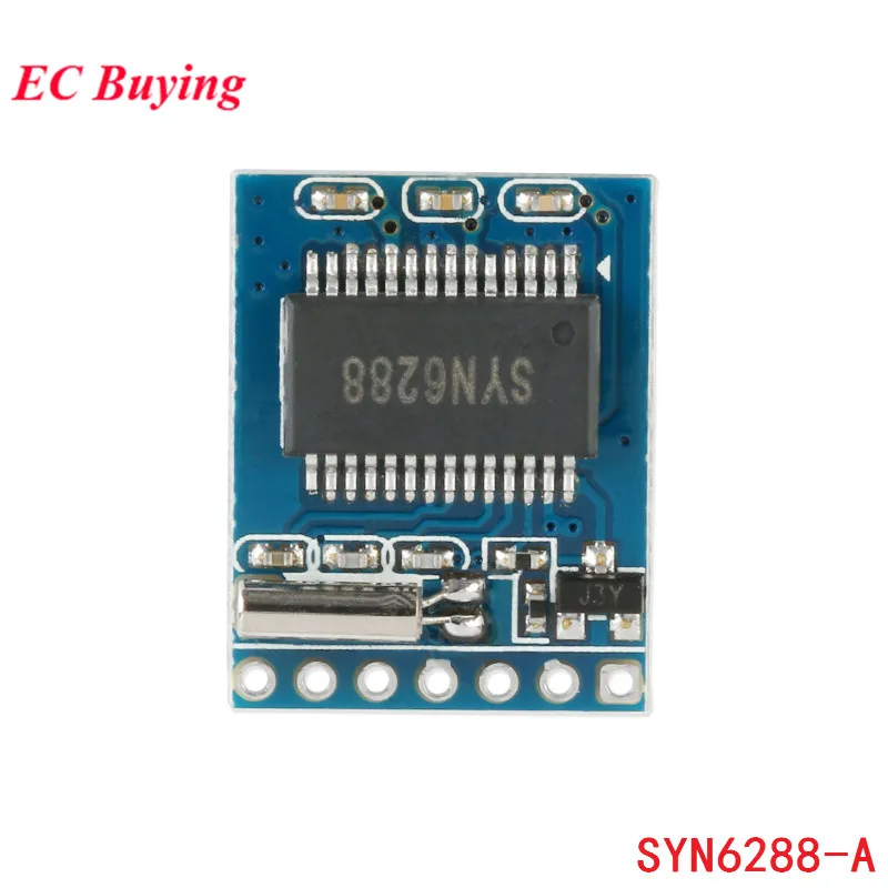Модуль голосового синтеза SYN6288A модуль TTS свободная запись интеллектуальное