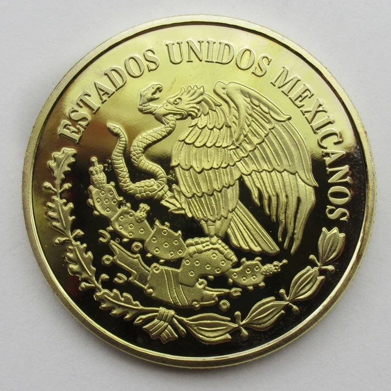 Серебряная монета памятная металлическая Богиня Свободы 200 лет|coins mexico|coin souvenircoin