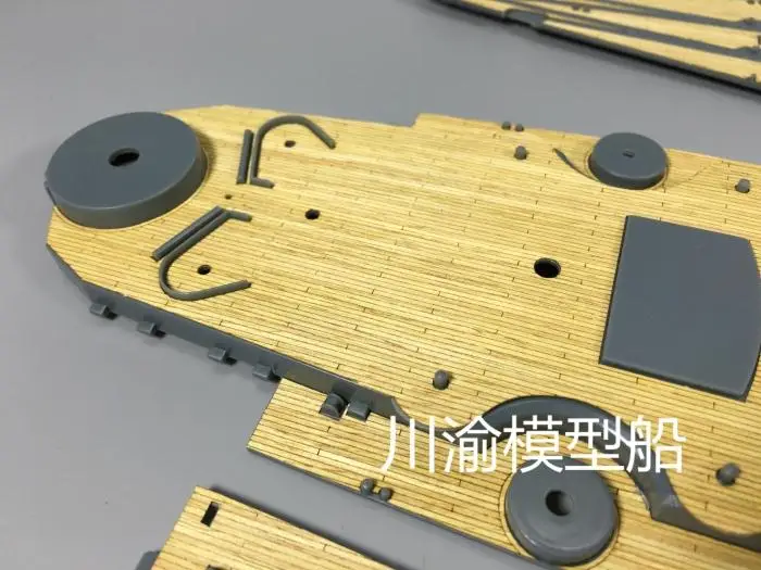 Масштаб 1/350 деревянная колода для мини хобби 80601 немецкий боевой корабль Bismarck