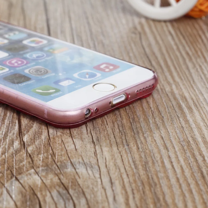 2016 Горячие Продажа Люкс Ultra Slim Сирень Ромб Алмазный Anti-knock ТПУ Soft Phone Чехол для iPhone 6