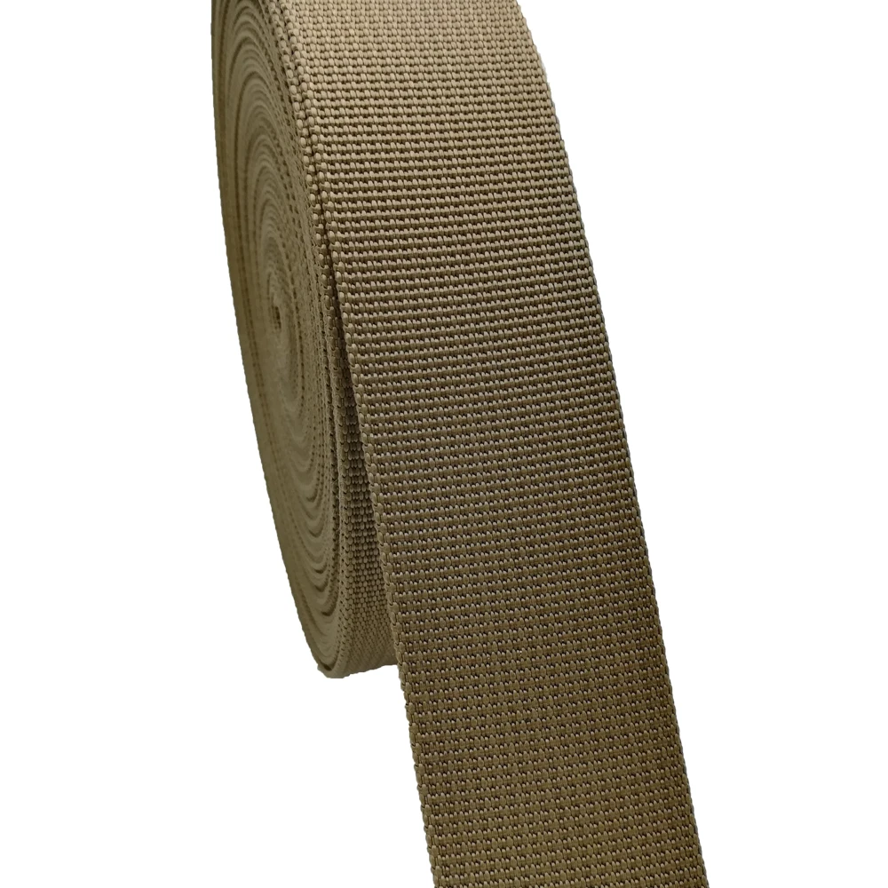 32 мм широкая тесьма нейлоновая армейская зеленая высокопрочная лента 5