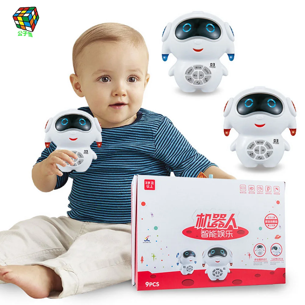 Children's Space Dance Robot Multifunctional Intelligent Entertainment Toy With Light Music Infrared Ray Function | Игрушки и хобби