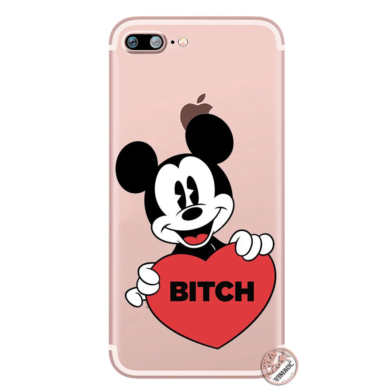 6 YIMAOC Bitch Don't touch my phone Мягкий силиконовый чехол для телефона для iPhone XR X XS 11 Pro Max 5 5S SE 6 6S 7 8 Plus 10 - Цвет: 6