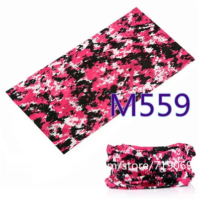 M541-560, модный трубчатый хиджаб, камуфляжная бандана, шарф, бесшовная бандана для шеи, стандартный размер 48*25 см, Мужская бандана