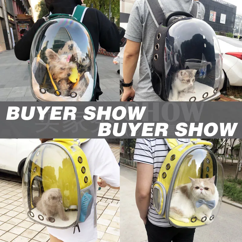 Прозрачный рюкзак переноска для домашних питомцев сумка маленьких собак и