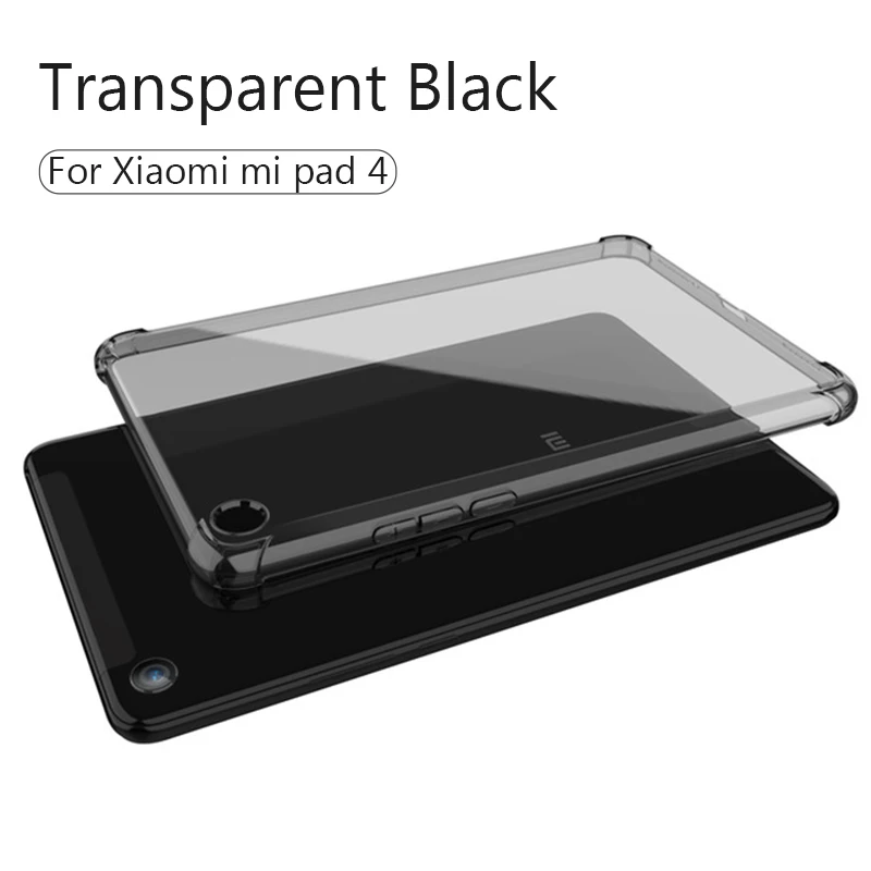 mipad 4 PZOZ для Xiaomi mi Pad 4 силиконовый чехол ТПУ mi pad 4 Plus чехол задняя крышка противоударный защитный планшет Xio mi Pad4 8 10 дюймов - Цвет: mipad 4