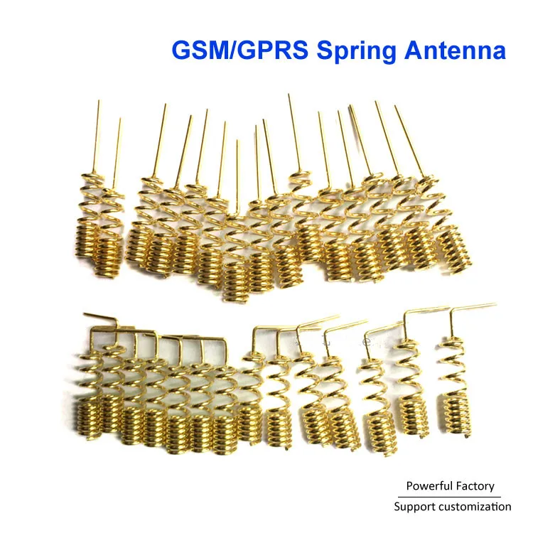 GSM пружинная антенна латунный материал 900/1800 МГц 915 спиральная сварочная плата PCB