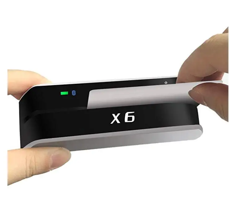 1 шт. Bluetooth USB 3 трека msr X6(BT) vip кард ридер записывающий датчик Мини