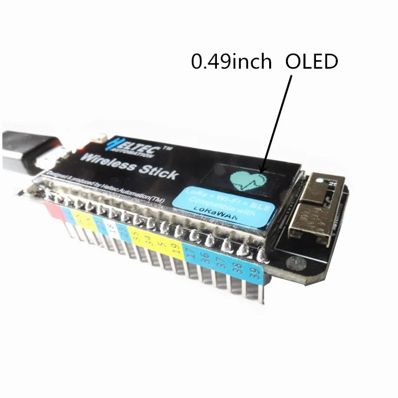Макетная плата Mini ESP32 Wi Fi Lora с oled дисплеем 0 49 дюйма LoraBar| |