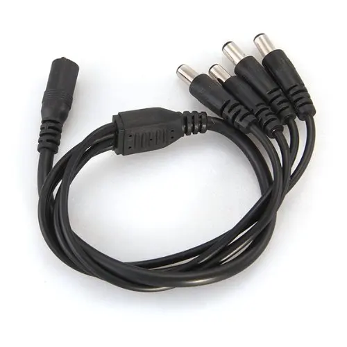 1 Socket to Plug 4 DC Splitter Power Cable Distribution 5.5 x 2.1 mm HOT | Автомобили и мотоциклы