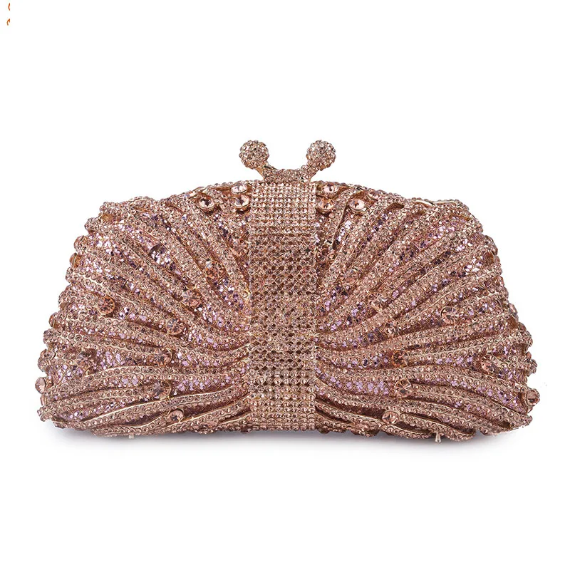 XIYUAN Fashion pink/blue/gold Cluch Bags Party Chain Handbags for Women prom Evening Formal bridesmaid Female clutch Purse | Багаж и сумки