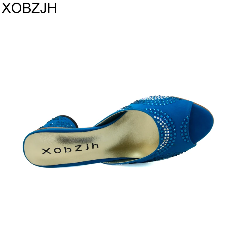XOBZJH/женские босоножки коллекция 2018 года Летняя обувь женские из натуральной кожи