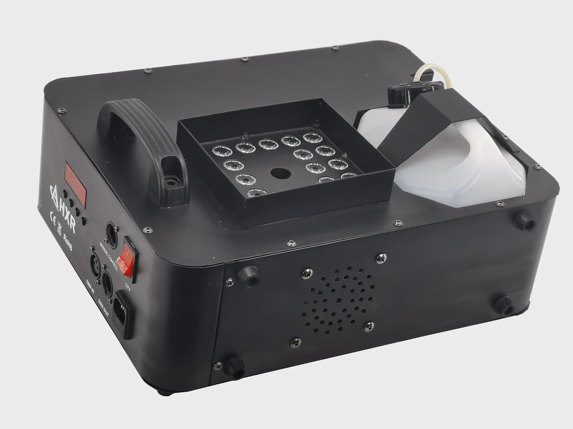 Светодиодная дымовая машина 1500 Вт 24x3 rgb 3 в 1 удаленный dmx512 дым с постоянной