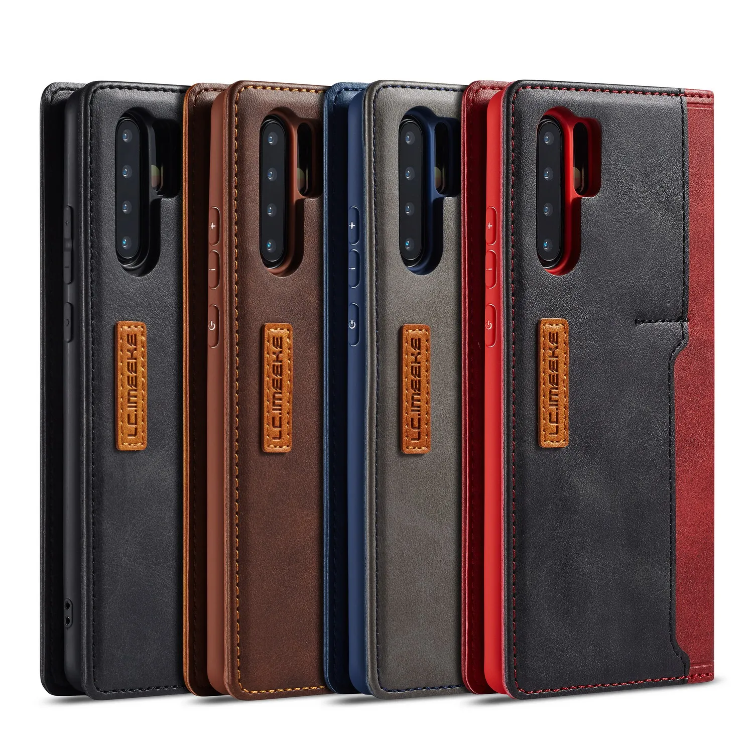 Чехол для телефона Huawei P30 P20 Pro Mate20 Lite Магнитный чехол из натуральной кожи флип
