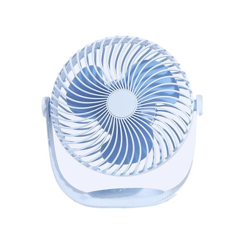 Mini office desktop fan silent portable usb rechargeable three-speed shift 360 degree rotating ITAS6612A | Бытовая техника