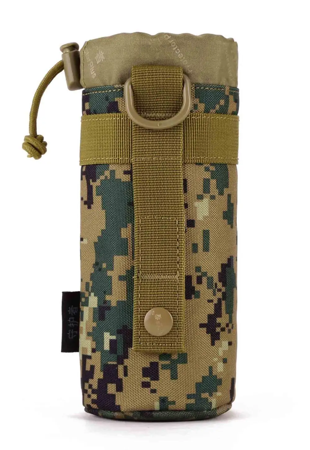 JD Протектор Плюс Тактический Molle аксессуары чайник мешок бутылка для воды Открытый Отдых Путешествия Охота прочный шнурок сумка для воды - Цвет: JD