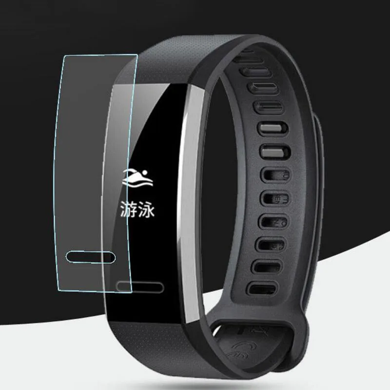Мягкая прозрачная защитная пленка из ТПУ для браслета Huawei Band 2 /Band2 Pro B29 B19 Eris Sport GPS